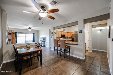 SINGLE LEVEL, NO STAIRS. Gated community along the Greenbelt on AllGolf At Rio Salado in Arizona - for sale on GolfHomes.com, golf home, golf lot