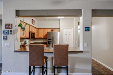 SINGLE LEVEL, NO STAIRS. Gated community along the Greenbelt on AllGolf At Rio Salado in Arizona - for sale on GolfHomes.com, golf home, golf lot