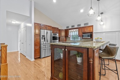 Discover serene, nature-filled living in this updated ranch home on Doe Valley Country Club in Kentucky - for sale on GolfHomes.com, golf home, golf lot