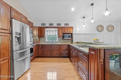 Discover serene, nature-filled living in this updated ranch home on Doe Valley Country Club in Kentucky - for sale on GolfHomes.com, golf home, golf lot