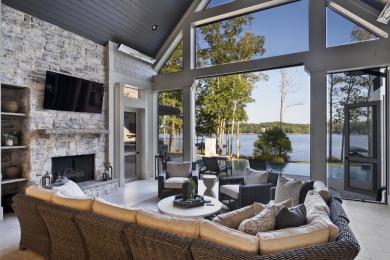 Welcome to this breathtaking waterfront retreat, where luxury on Reynolds Lake Oconee - The Oconee in Florida - for sale on GolfHomes.com, golf home, golf lot