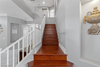 Welcome to a rare golf-front estate in Rhodes Ranch Golf Club on Rhodes Ranch Golf Club in Nevada - for sale on GolfHomes.com, golf home, golf lot