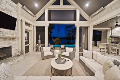Welcome to this breathtaking waterfront retreat, where luxury on Reynolds Lake Oconee - The Oconee in Florida - for sale on GolfHomes.com, golf home, golf lot