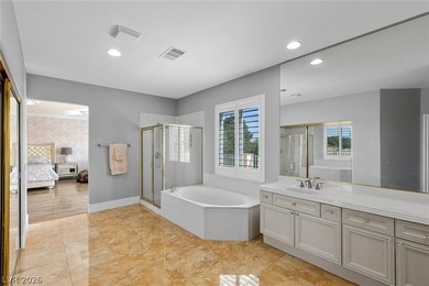 Welcome to a rare golf-front estate in Rhodes Ranch Golf Club on Rhodes Ranch Golf Club in Nevada - for sale on GolfHomes.com, golf home, golf lot