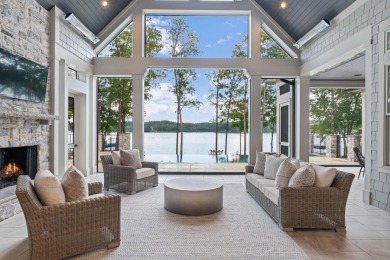 Welcome to this breathtaking waterfront retreat, where luxury on Reynolds Lake Oconee - The Oconee in Florida - for sale on GolfHomes.com, golf home, golf lot