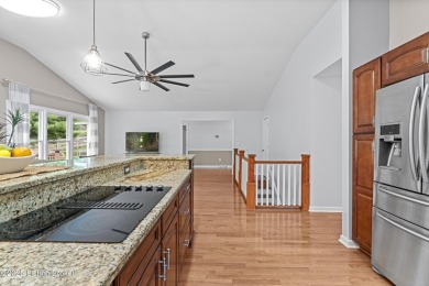 Discover serene, nature-filled living in this updated ranch home on Doe Valley Country Club in Kentucky - for sale on GolfHomes.com, golf home, golf lot