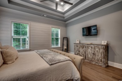 This stunning home, built in 2020 by a local custom builder on Myrtlewood Golf Course and Club  in South Carolina - for sale on GolfHomes.com, golf home, golf lot