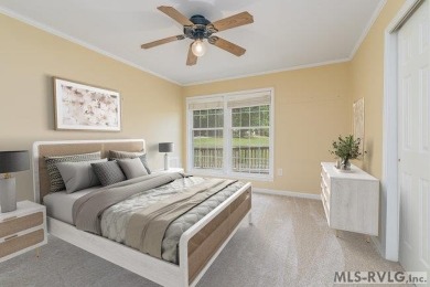 Enjoy main lake views and water-access living from this cape cod on Tanglewood Shores Golf Club in Virginia - for sale on GolfHomes.com, golf home, golf lot