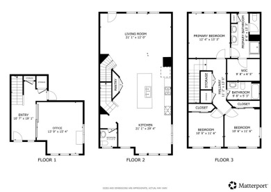 Welcome to this beautifully upgraded 3-bedroom, 3-story corner on Seven Bridges Golf Club in Illinois - for sale on GolfHomes.com, golf home, golf lot