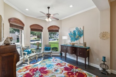Nestled on a private, gated street overlooking the manicured on Iron Horse Golf Course in Texas - for sale on GolfHomes.com, golf home, golf lot