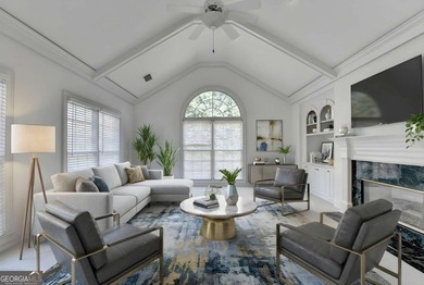 Welcome to this gorgeous 4 bed / 3.5 bath, BRICK, MASTER ON MAIN on Laurel Springs Golf Club in Georgia - for sale on GolfHomes.com, golf home, golf lot