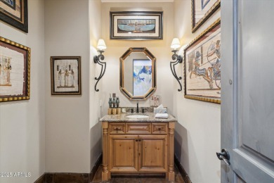 Exceptional custom home on a spectacular lot w/the coveted north on Superstition Mountain Club - Lost Gold in Arizona - for sale on GolfHomes.com, golf home, golf lot