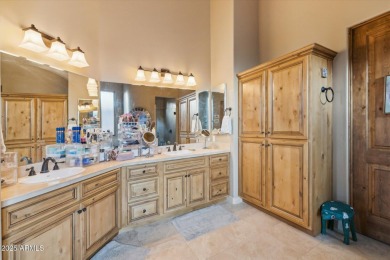 Exceptional custom home on a spectacular lot w/the coveted north on Superstition Mountain Club - Lost Gold in Arizona - for sale on GolfHomes.com, golf home, golf lot