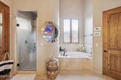 Exceptional custom home on a spectacular lot w/the coveted north on Superstition Mountain Club - Lost Gold in Arizona - for sale on GolfHomes.com, golf home, golf lot