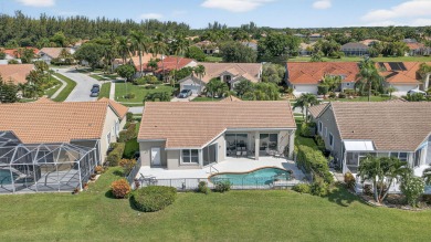 Rare chance to own a single-family home with a saltwater heated on Aberdeen Golf and Country Club in Florida - for sale on GolfHomes.com, golf home, golf lot