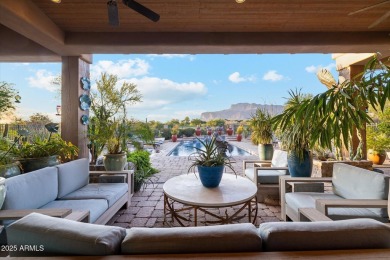 Exceptional custom home on a spectacular lot w/the coveted north on Superstition Mountain Club - Lost Gold in Arizona - for sale on GolfHomes.com, golf home, golf lot