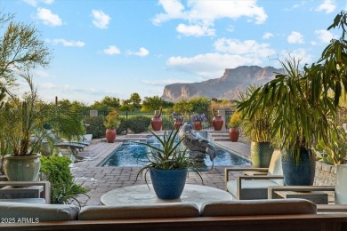 Exceptional custom home on a spectacular lot w/the coveted north on Superstition Mountain Club - Lost Gold in Arizona - for sale on GolfHomes.com, golf home, golf lot