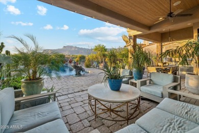 Exceptional custom home on a spectacular lot w/the coveted north on Superstition Mountain Club - Lost Gold in Arizona - for sale on GolfHomes.com, golf home, golf lot