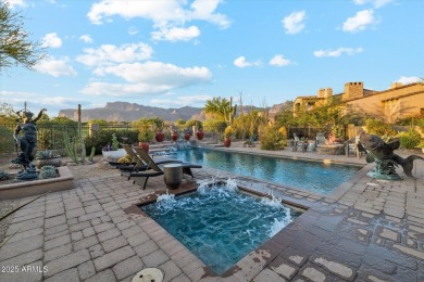 Exceptional custom home on a spectacular lot w/the coveted north on Superstition Mountain Club - Lost Gold in Arizona - for sale on GolfHomes.com, golf home, golf lot