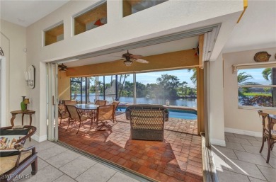 Enjoy the endless, breathtaking lake views on the lanai of this on Burnt Store Golf Club in Florida - for sale on GolfHomes.com, golf home, golf lot