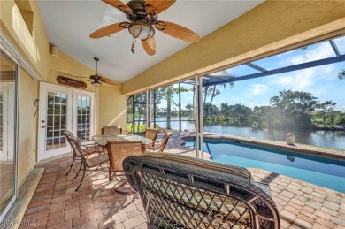 Enjoy the endless, breathtaking lake views on the lanai of this on Burnt Store Golf Club in Florida - for sale on GolfHomes.com, golf home, golf lot