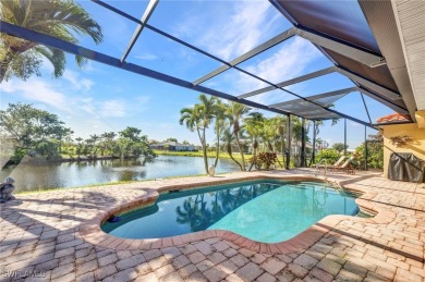 Enjoy the endless, breathtaking lake views on the lanai of this on Burnt Store Golf Club in Florida - for sale on GolfHomes.com, golf home, golf lot