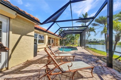 Enjoy the endless, breathtaking lake views on the lanai of this on Burnt Store Golf Club in Florida - for sale on GolfHomes.com, golf home, golf lot