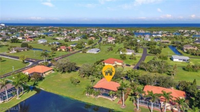 Enjoy the endless, breathtaking lake views on the lanai of this on Burnt Store Golf Club in Florida - for sale on GolfHomes.com, golf home, golf lot