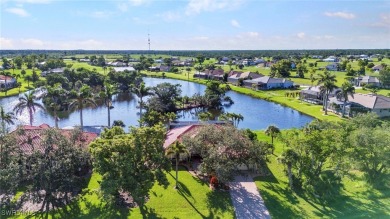 Enjoy the endless, breathtaking lake views on the lanai of this on Burnt Store Golf Club in Florida - for sale on GolfHomes.com, golf home, golf lot