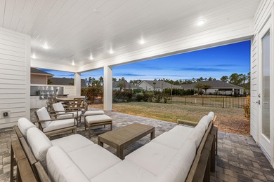 Experience the pinnacle of coastal luxury in this pristine on Origins Golf Club in Florida - for sale on GolfHomes.com, golf home, golf lot