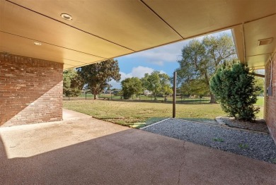 This updated 4 bedroom, 3 bathroom home showcases stunning views on The Greens Country Club in Oklahoma - for sale on GolfHomes.com, golf home, golf lot