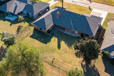 This updated 4 bedroom, 3 bathroom home showcases stunning views on The Greens Country Club in Oklahoma - for sale on GolfHomes.com, golf home, golf lot