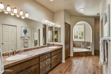 Pristine and diligently maintained with many architectural on Rio Verde Country Club - Quail Run in Arizona - for sale on GolfHomes.com, golf home, golf lot