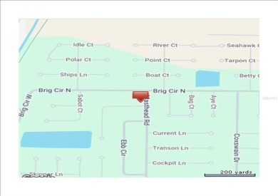This vacant lot -- along with the adjoining lot at 30 Brig on Rotonda Golf and Country Club The Links Course in Florida - for sale on GolfHomes.com, golf home, golf lot
