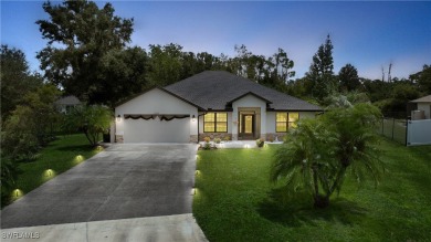 Nestled on an oversized corner lot, and features NEW ROOF 2022 on Bobcat Trail Golf Club in Florida - for sale on GolfHomes.com, golf home, golf lot