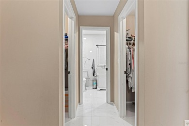 Prime location and move-in ready, this 2-bedroom, 2-bath villa on Seven Springs Golf and Country Club in Florida - for sale on GolfHomes.com, golf home, golf lot