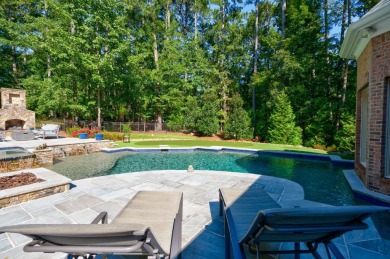 This gorgeous 4BR/3.5BA PLUS Bonus room over garage is perfectly on Reynolds Lake Oconee - The Landing in Georgia - for sale on GolfHomes.com, golf home, golf lot