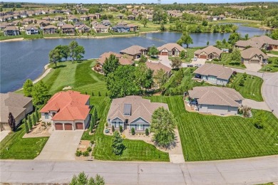 WOW! The moment you arrive this home flashes beautiful curb on Falcon Lakes Golf Course in Kansas - for sale on GolfHomes.com, golf home, golf lot