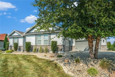 WOW! The moment you arrive this home flashes beautiful curb on Falcon Lakes Golf Course in Kansas - for sale on GolfHomes.com, golf home, golf lot