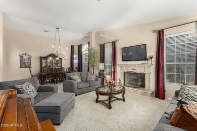 Highly upgraded and exceptionally spacious Marbella model tucked on Tuscany Falls At Pebble Creek in Arizona - for sale on GolfHomes.com, golf home, golf lot