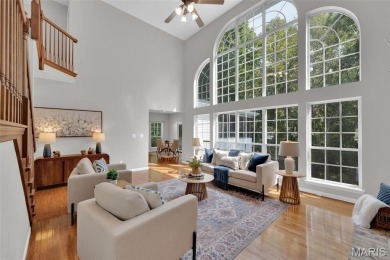 Curb appeal beyond compare! This majestic Winghaven 2-story on Winghaven Country Club in Missouri - for sale on GolfHomes.com, golf home, golf lot