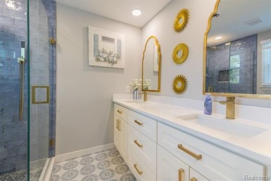 Welcome to this stunning, elegantly updated colonial nestled in on Hilltop Golf Course in Michigan - for sale on GolfHomes.com, golf home, golf lot