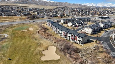 This stunning townhome, nestled against the picturesque Talons on Talons Cove Golf Club in Utah - for sale on GolfHomes.com, golf home, golf lot