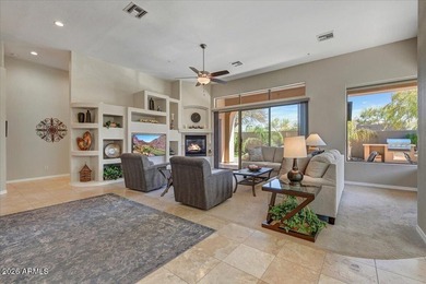 Light-filled and lovely, this immaculate 3 bed, 2.5 bath home on Legend Trail Golf Club in Arizona - for sale on GolfHomes.com, golf home, golf lot