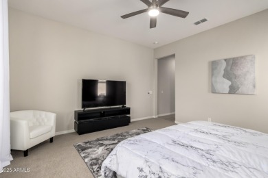 AMAZING RESORT LIVING w/ OPEN WASH VIEWS! Enter this beautifully on Poston Butte Golf Club in Arizona - for sale on GolfHomes.com, golf home, golf lot