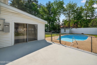 Your dream Saratoga backyard awaits! This beautifully maintained on Saratoga Golf and Polo Club in New York - for sale on GolfHomes.com, golf home, golf lot