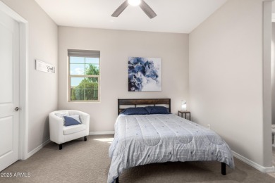 AMAZING RESORT LIVING w/ OPEN WASH VIEWS! Enter this beautifully on Poston Butte Golf Club in Arizona - for sale on GolfHomes.com, golf home, golf lot