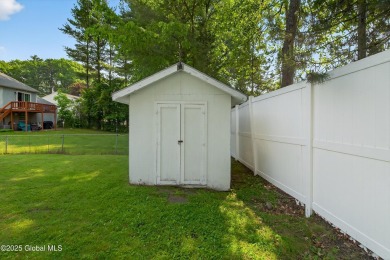 Your dream Saratoga backyard awaits! This beautifully maintained on Saratoga Golf and Polo Club in New York - for sale on GolfHomes.com, golf home, golf lot