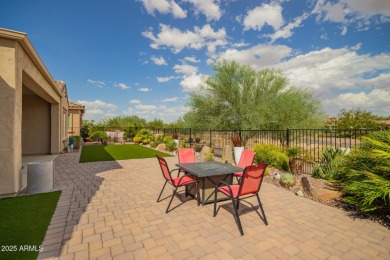AMAZING RESORT LIVING w/ OPEN WASH VIEWS! Enter this beautifully on Poston Butte Golf Club in Arizona - for sale on GolfHomes.com, golf home, golf lot