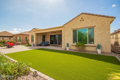 AMAZING RESORT LIVING w/ OPEN WASH VIEWS! Enter this beautifully on Poston Butte Golf Club in Arizona - for sale on GolfHomes.com, golf home, golf lot